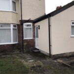 rear garden before Local landscape gardeners serving Southport, Formby and nearby areas