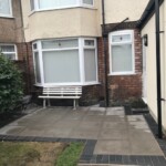 rear garden paving Grounds maintenance service for residential garden in Southport