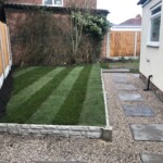walkway after Grounds maintenance service for residential garden in Southport